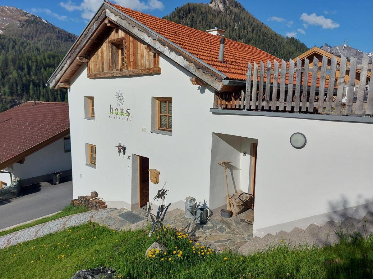 Haus Edelweiss Spiss Bei Samnaun Kültér fotó